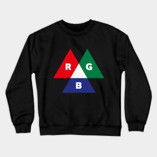 RGB Mode (Red - Green - Blue) Crewneck Sweatshirt